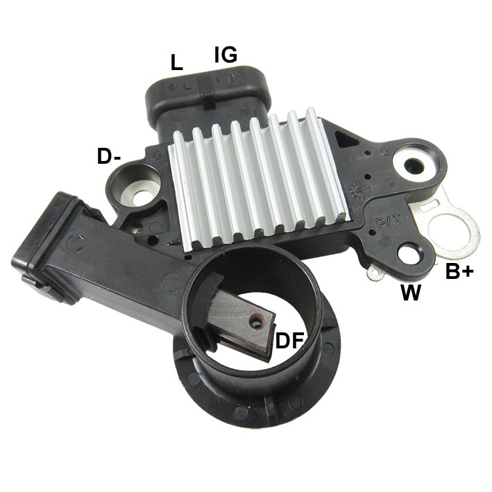 Voltage Regulator for Alternator,GA726,CARGO: 235844, AS-POLAND: ARE1041, TRANSPO: D2206, MOBILETRON: VR-D717, ERA: 216093